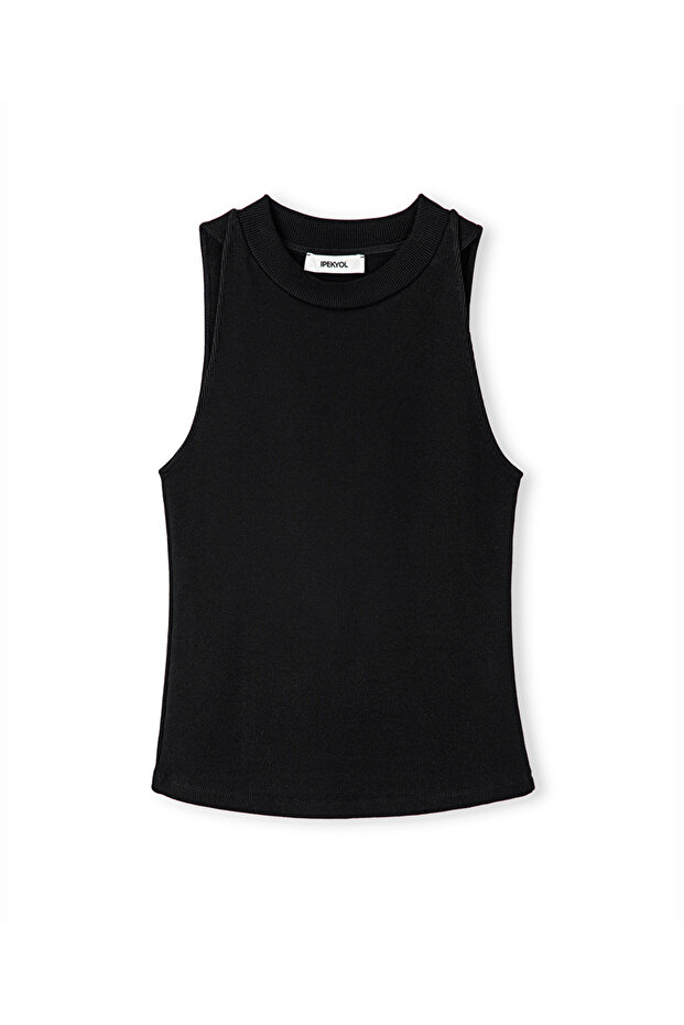 Fitilli basic tişört - 3