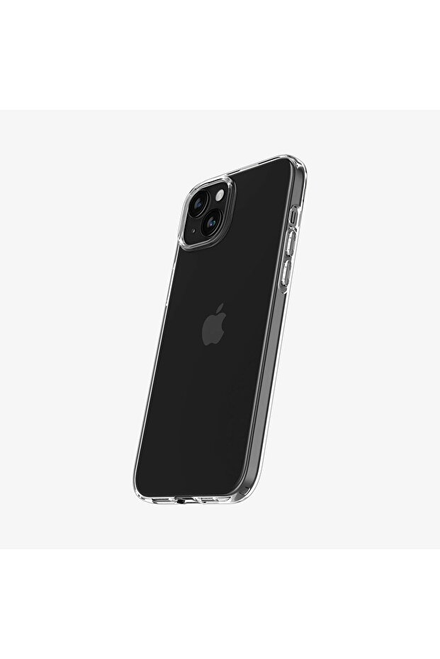 iPhone 15 Plus Kılıf Liquid Crystal 4 Tarafı Tam Koruma Crystal Clear - ACS06647 - 7
