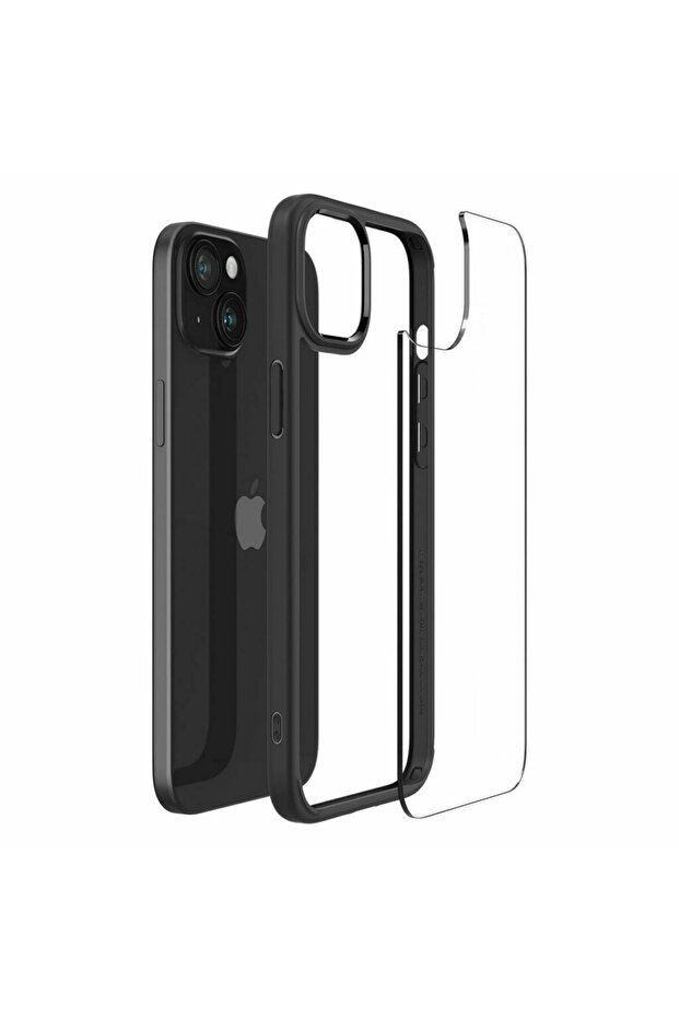 iPhone 15 Plus Case, Crystal Hybrid - 8