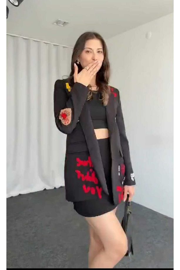 Blazer ceket - 1