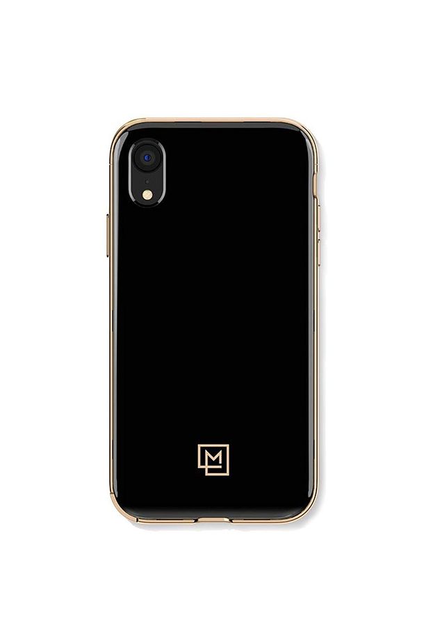 Apple iPhone XR Kılıf La Manon Étui Gold Black - 064CS25311 - 1