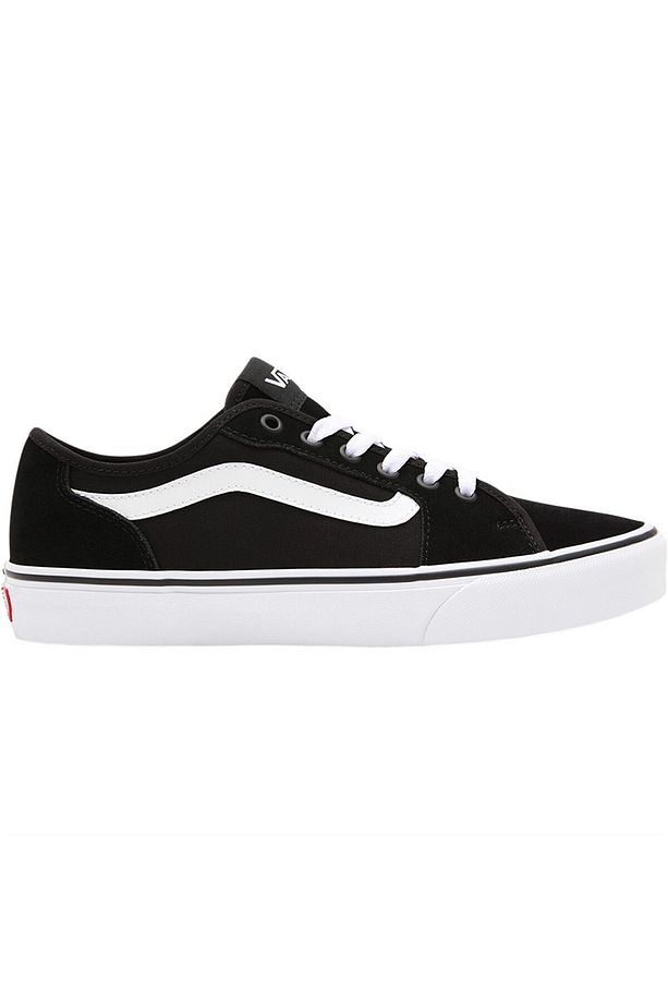 Ayakkabı Vn0a3wkz5lm1 Mn Filmore Decon (SUEDE/CANVAS) Blk/white Leather - 1