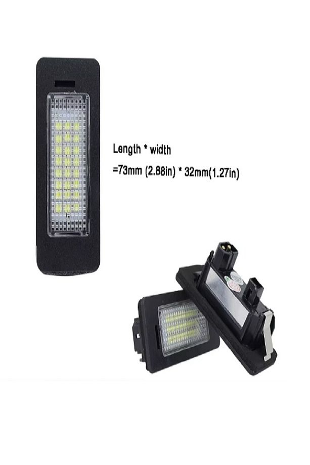 BMW için 1 3 5 Serisi E82 E88 E90 E90N E91 E92 E93 M3 CSL E39 E60 E60N E61 E70 E71 LED Plaka Ampulü - 1