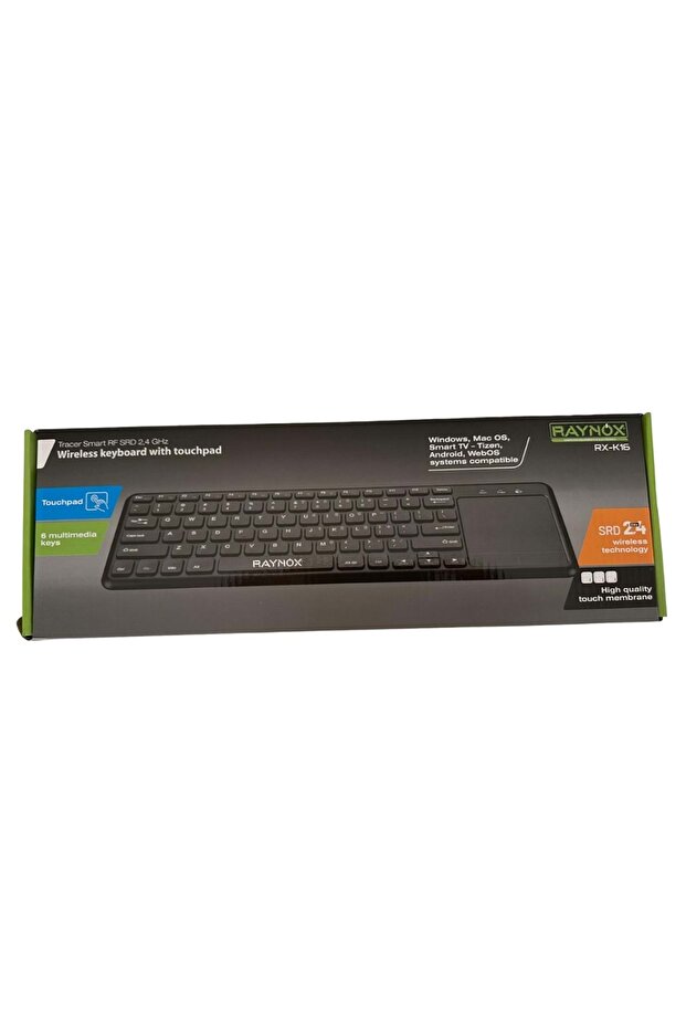 RX-K16 KABLOSUZ  TOUCHPAD Lİ KLAVYE - 2