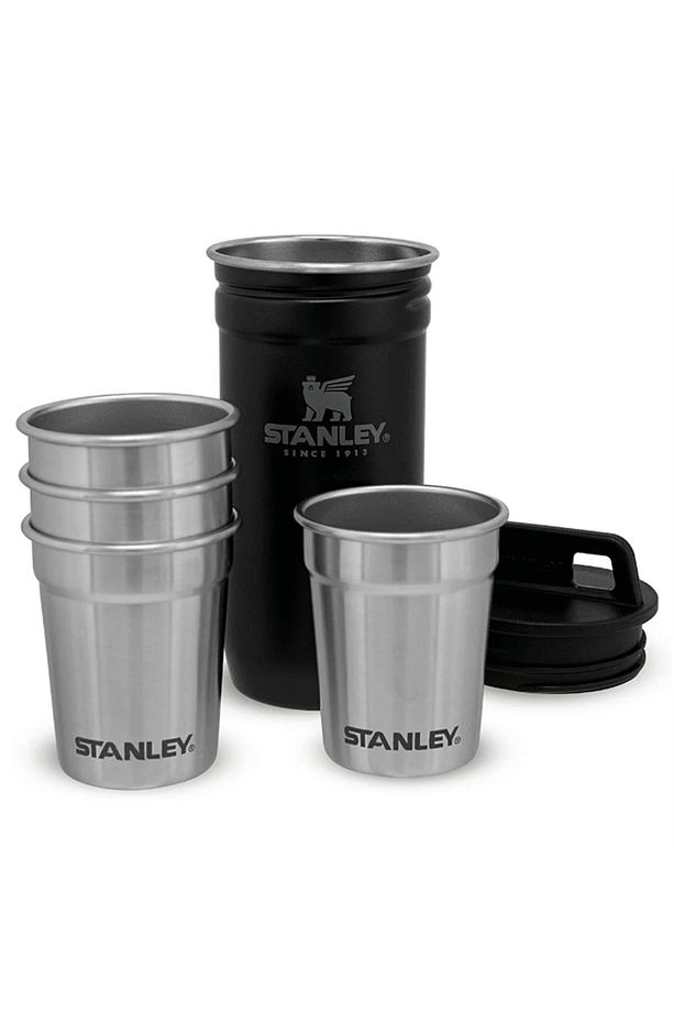 Adv Gift Box Shot Gl St M.blk Flask Shot Seti - 3