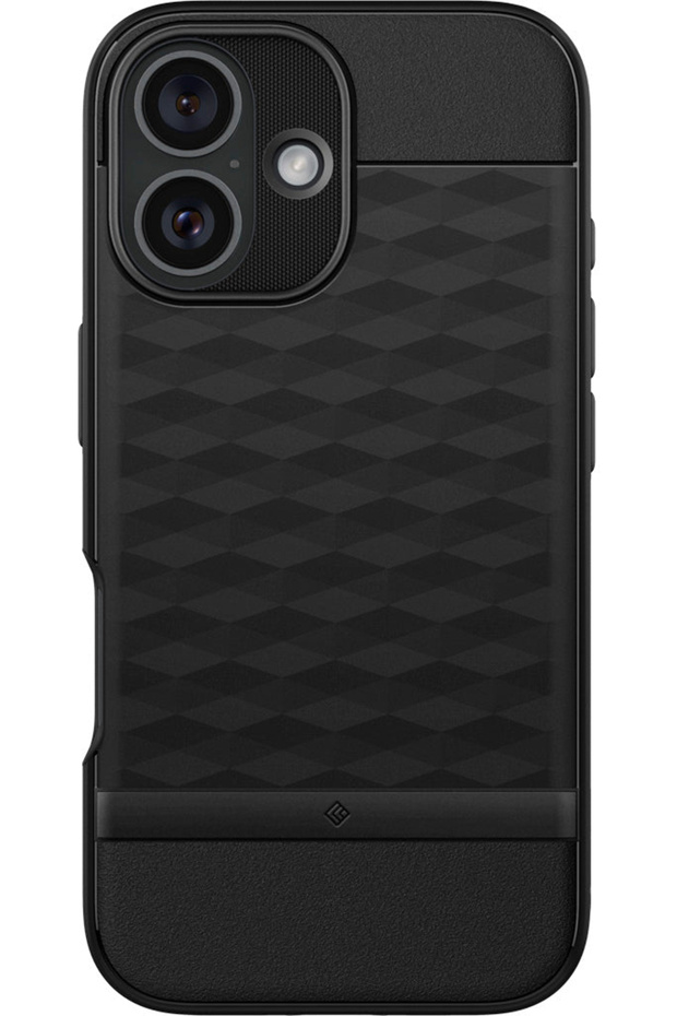 Caseology iPhone 16 Kılıf Parallax Mag MagSafe özellikli Matte Black - ACS08232 - 1