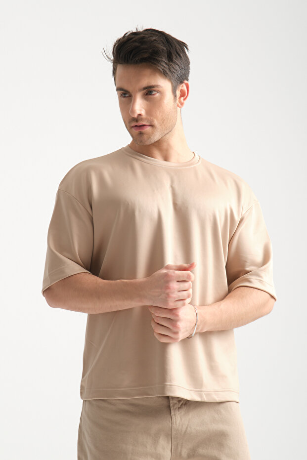 Ανδρικό μπλουζάκι Plume Basic Oversize - 3