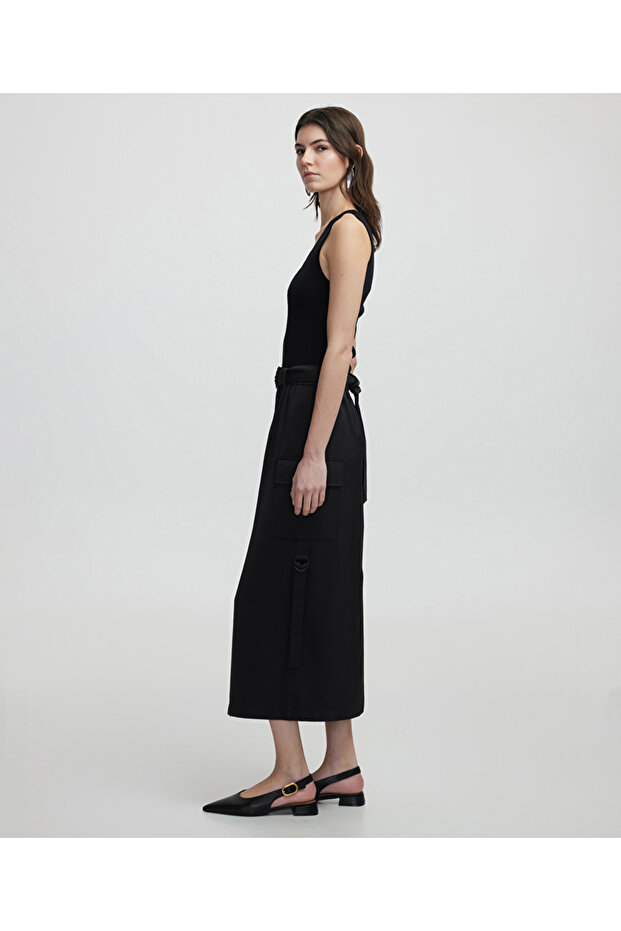 Kargo cepli elbise - 5