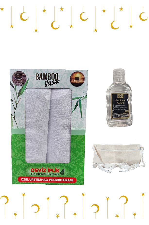 Bambu İhram Seti̇, İHRAM Kemeri̇ Ve İhram Sabunu - 1