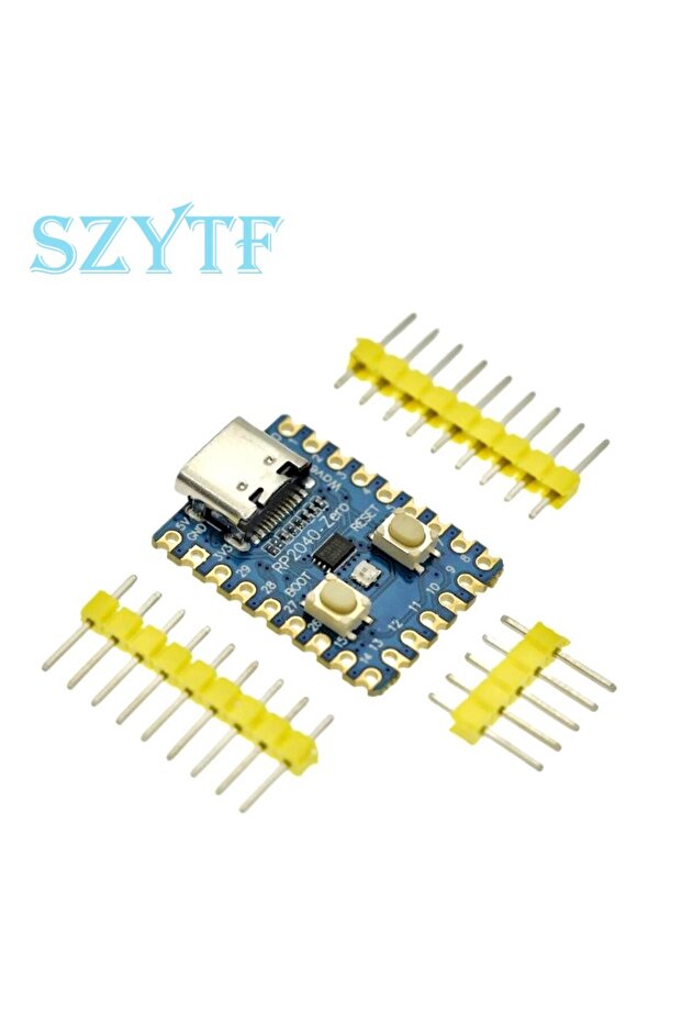 Light Green Rp2040-zero Rp2040 For Raspberry Pi Microcontroller Pico Development Board Module Dual-c - 1