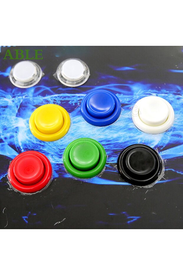 مجموعة Arcade 2 Player Zero Delay Kit Mando Arcade USB Encoder إلى Pc Rasberry Pi Happ زر ضغط Joysti... - 4