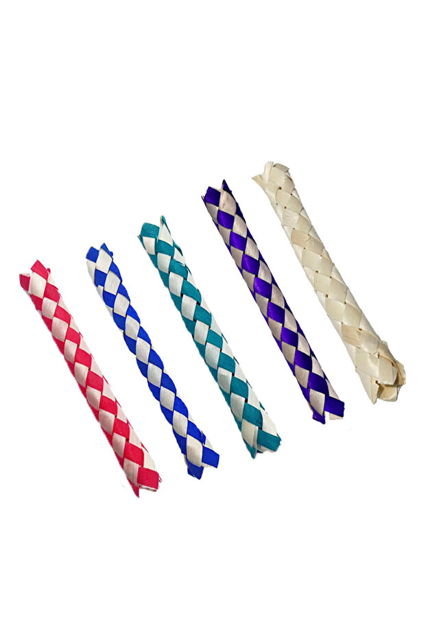 5pcs 5pcs Finger Traps Birds Parrots Chew Toy Chinese Bamboo Traps DIY for Kids Parties Chinese Bam