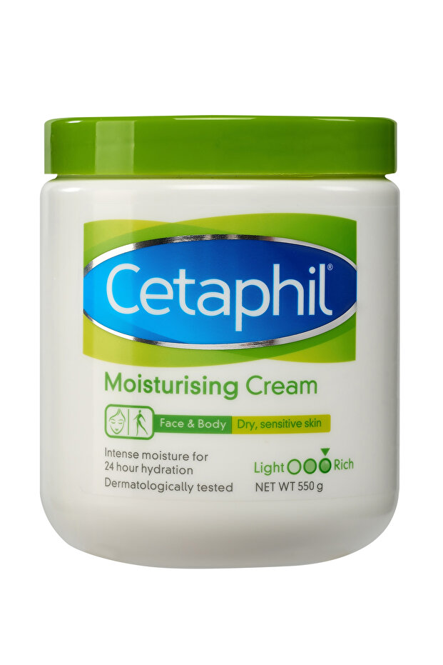 كريم لترطيب الوجه والجسم من سيتافيل 550جCetaphil