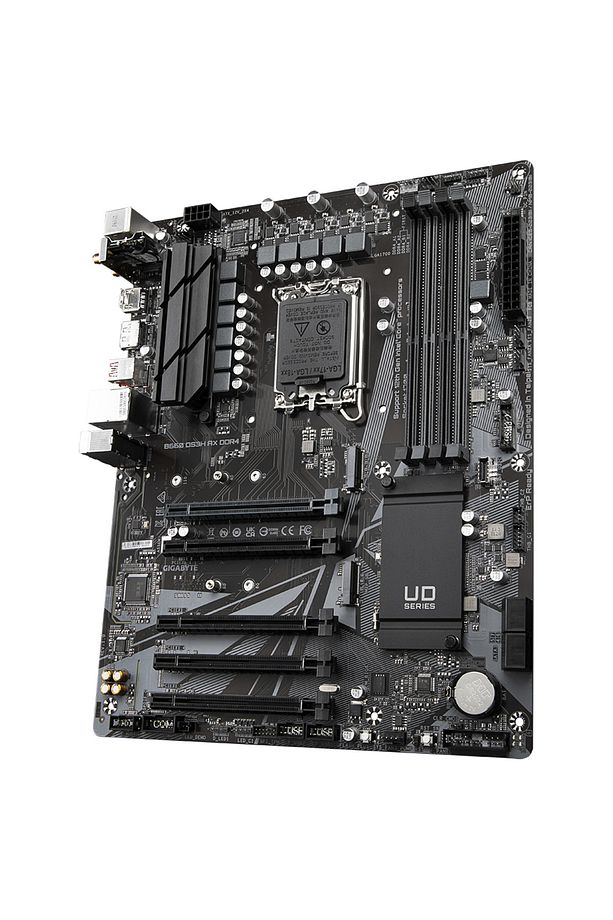 B660-ds3h-ax B660 Ddr4 (VGA YOK) Glan 2.5g Atx Hd Dp Typ-c M2 Wıfı Bt 5*ex16 1700p Anakart - 2