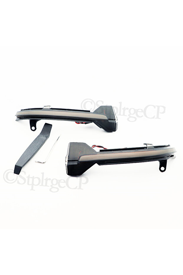 Left and Right 2pcs For BMW 5 6 7 Series F10 F11 F07 F06 F12 F13 F01 Dynamic Turn Signal LED Rearvie - 1