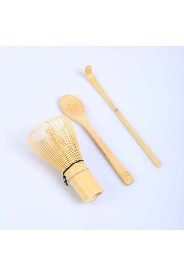 3pce set Tea Set Japanese Tea Set Matcha Whisk (Chasen) Tea Spoon And Scoop (Chashaku) Matcha Tea Se