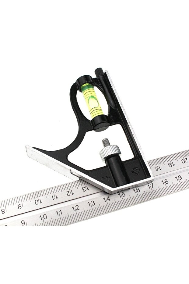 1PC 300mm (12 ") Adjustable Engineers Combination Try Square Set Right Angle Ruler Level Free Shi... - 8