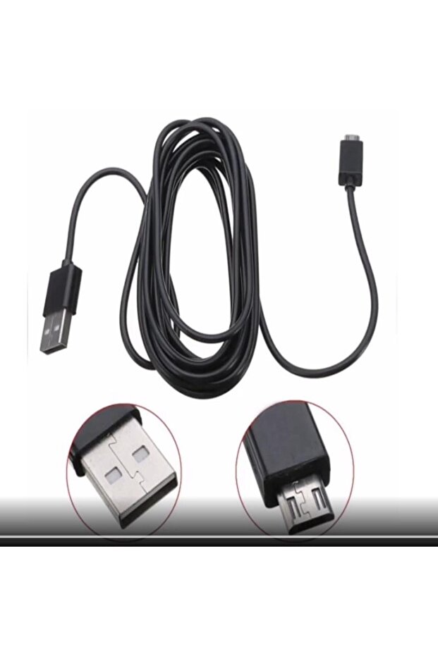 3M Black 3M Charging Data Cable For PS4/XBOX ONE Handle Controller USB Replacement Cable Hot Newest
