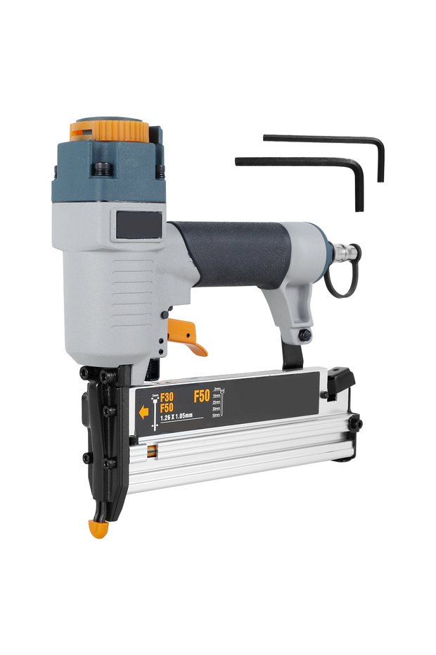Silver gray Air Nailer Carpenter Pneumatic Nail Tool T50 F50 440K 16Ga/18Ga Air Brads Nailer Nail De