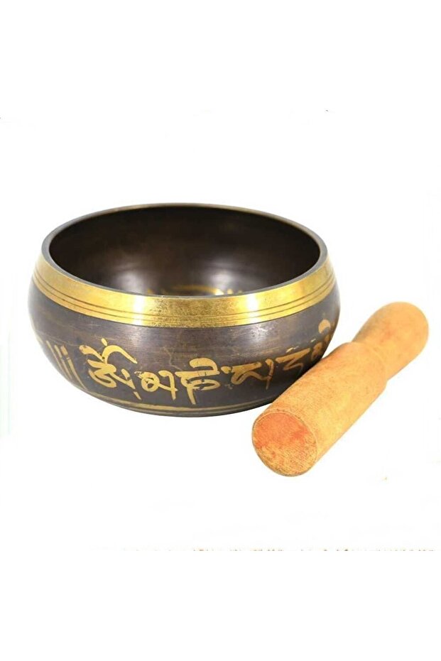 as shown Tibetan Chime Singing Bowl Striker Handmade Buddha Yoga Meditation Sound Bowl