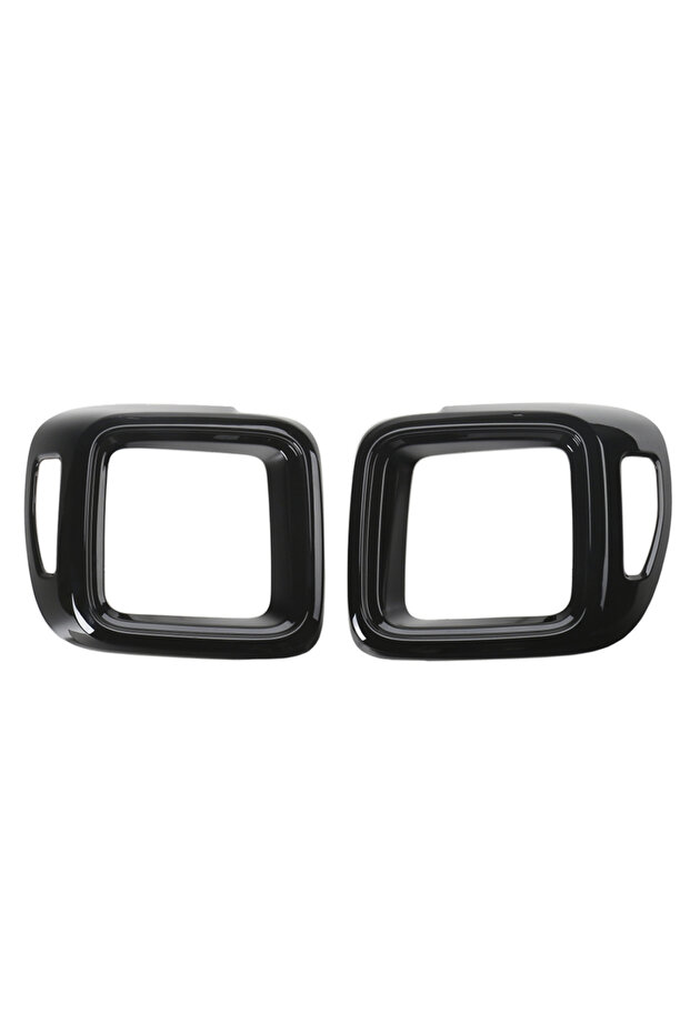 Black Car Tail Light Guard Rear Light Lamp Decoration Cover Trim Stickers for Jeep Renegade 2016 201