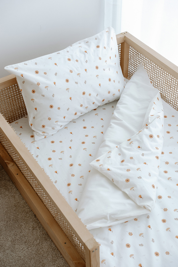 Montessori Duvet Cover Set (100X200 cm) | Boho Floral
