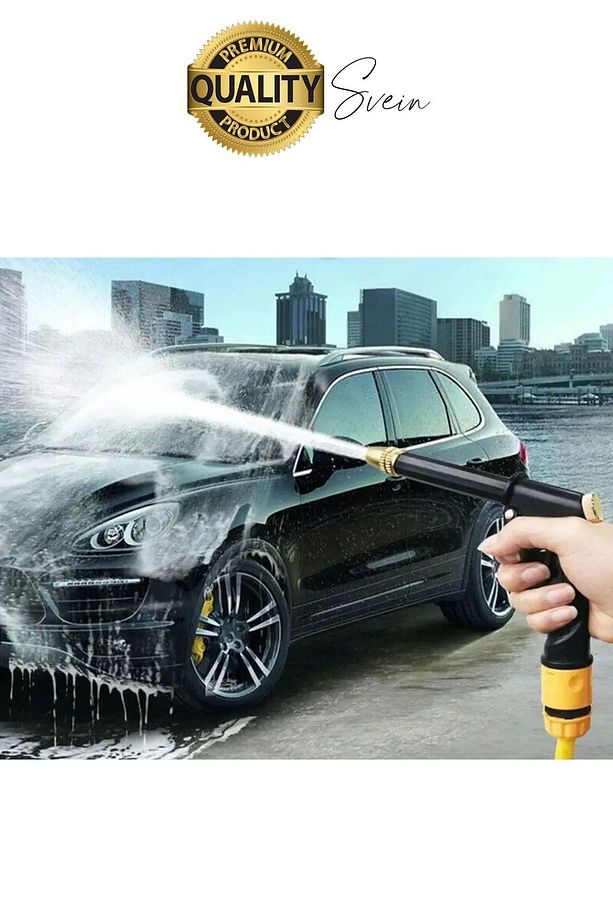 Çok Fonksiyonlu Ayarlanabilir Yüksek Basınçlı Yıkama Su Tabancası Tazyikli Araba Motor Yıkama Bahçe - 5
