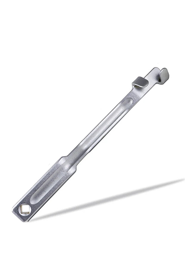 Silver Wrench Extender Adaptor Extension Bar Tool With Small Universal Square Hole Allen And Socket - 1