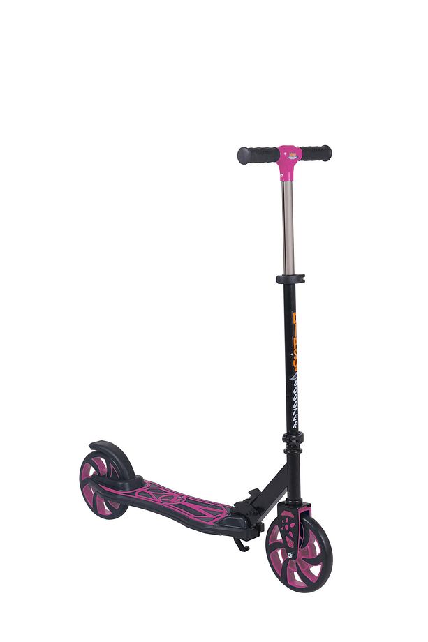 12 Yaş ve Üzeri 2 Dev Tekerlekli Frenli Katlanabilir Yükseklik Ayarlı Scooter Eğlenceli Çocuk Kaykay - 2