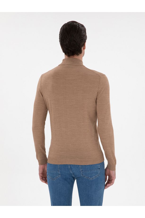 Camel Slim Fit Basic Kazak 50293281-VR015 - 5