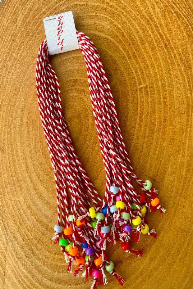 20Pcs Gift Colorful Beaded Martenticha Lucky Bracelet