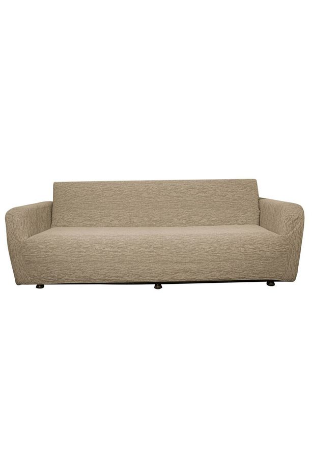 Streç Lastikli Esnek Yıkanabilir Pamuklu Jakarlı Desen 3*kişilik Koltuk Örtüsü Koltuk Kılıfı (tek) - 5