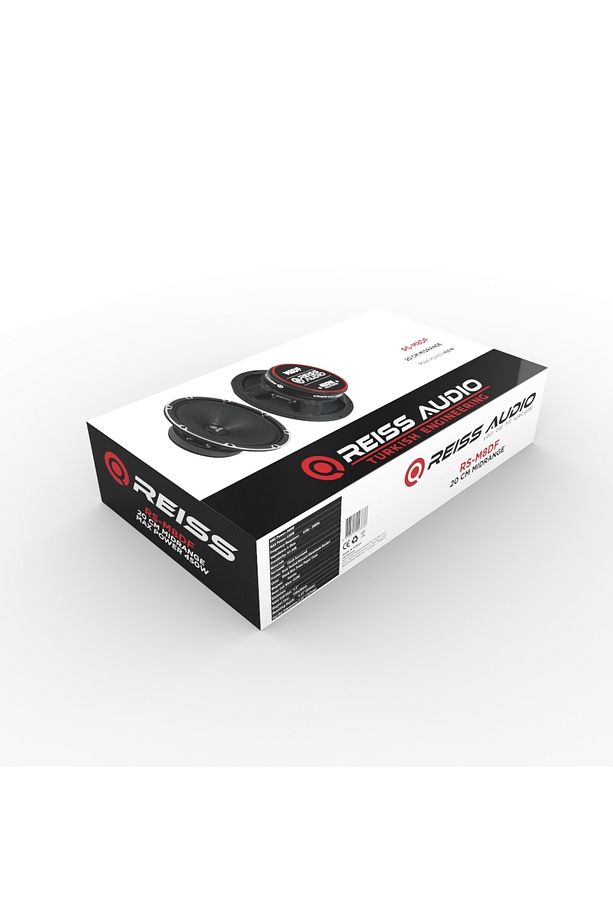 Audio RS-M8DF 20 Cm 450 Watt 200 RMS Midrange - 4