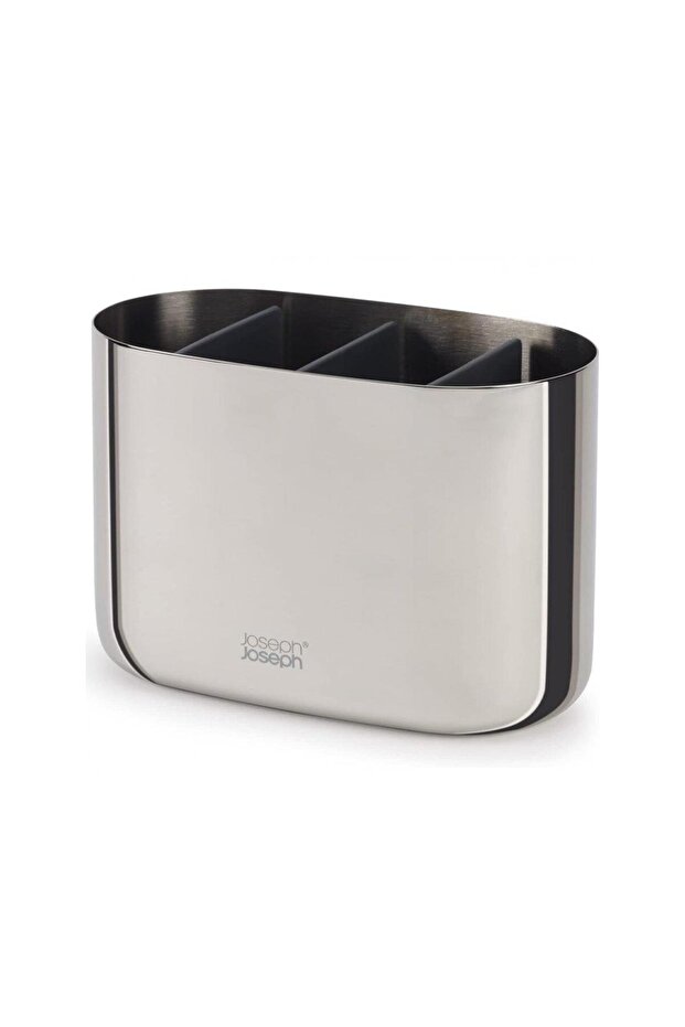 JJ EasyStore Luxe Büyük Diş Fırçalık Caddy (Çelik) - 1