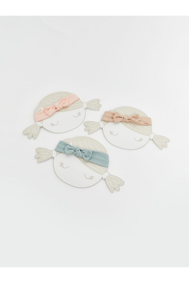 Esvab • Modern & Distinctive Bow Detail Baby Girl Headband Set of 3