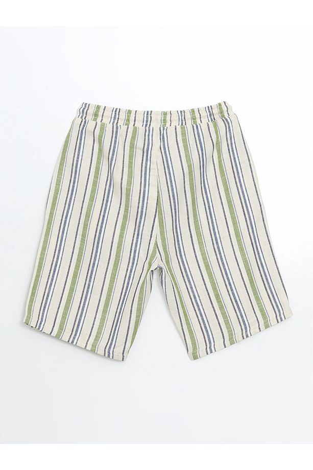 Standart Kalıp Erkek Pijama Alt Şort - 2