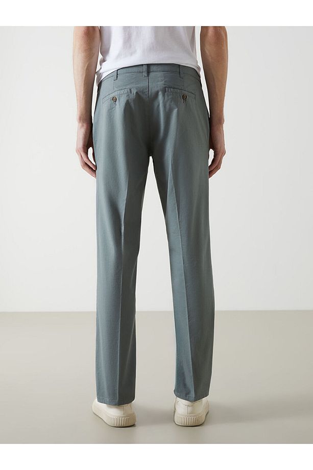 LCWAIKIKI Basic Standart Kalıp Erkek Chino Pantolon - 4