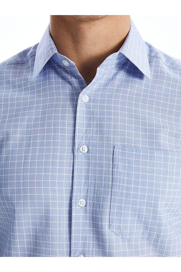 LCWAIKIKI Formal Regular Fit Armürlü Erkek Gömlek - 3