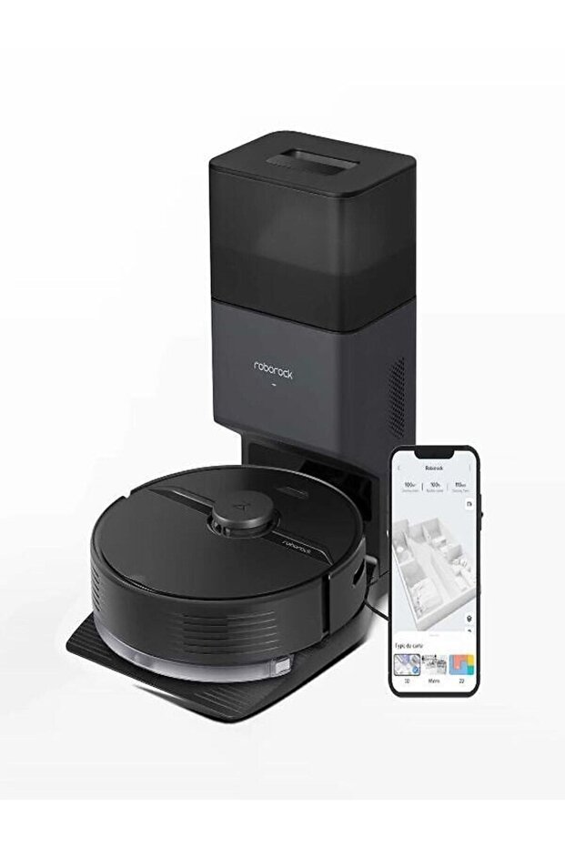 Q7 Plus Robot Süpürge Siyah - 1