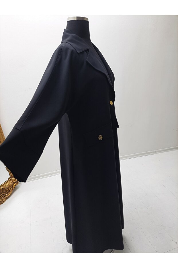 FERACE مع أزرار أمامية سوداء - 3