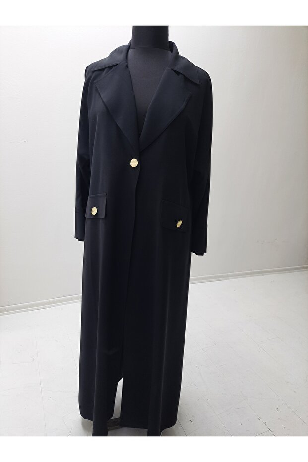 FERACE مع أزرار أمامية سوداء - 2