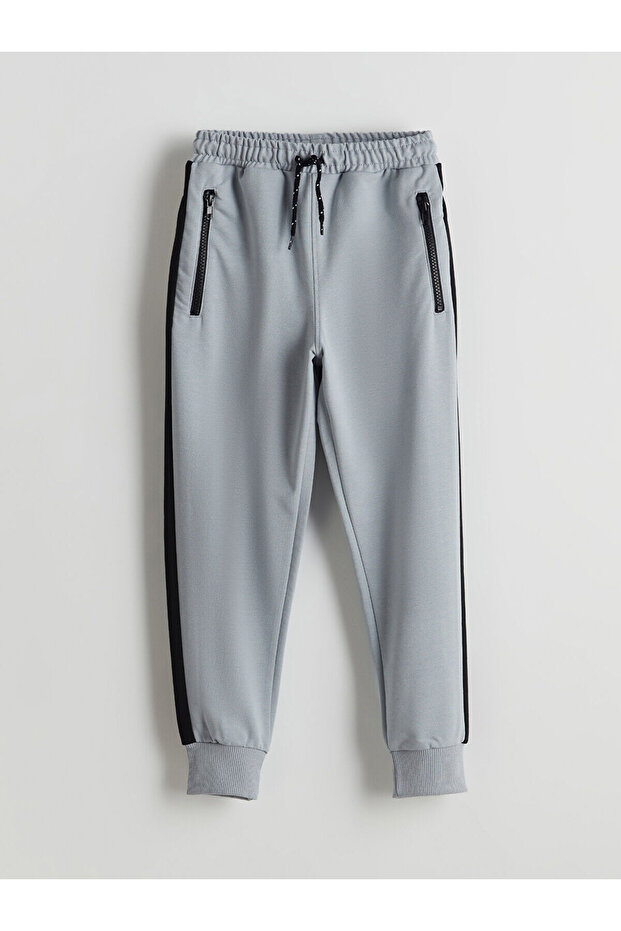 Beli Lastikli Erkek Çocuk Jogger  Eşofman Altı - 1