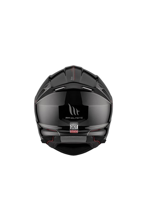 KASK MT GENESİS SV A2 ÇENE AÇILIR PARLAK SİYAH - 3