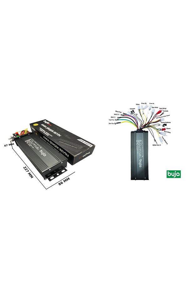 Kara Şimşek Yazılımlı Performans Beyin 1500w 80- 100 Km Hız - 4