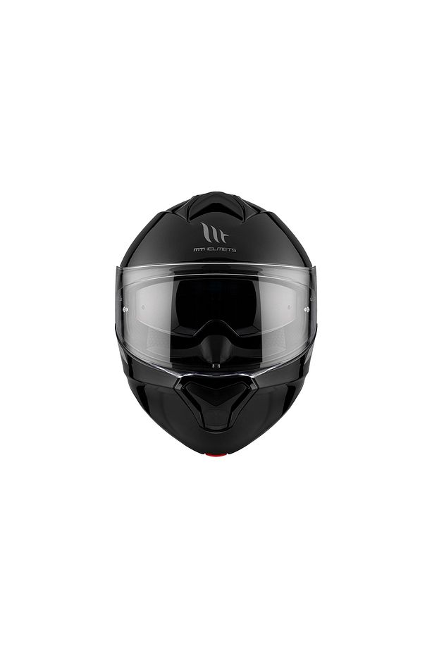 KASK MT GENESİS SV A2 ÇENE AÇILIR PARLAK SİYAH - 2