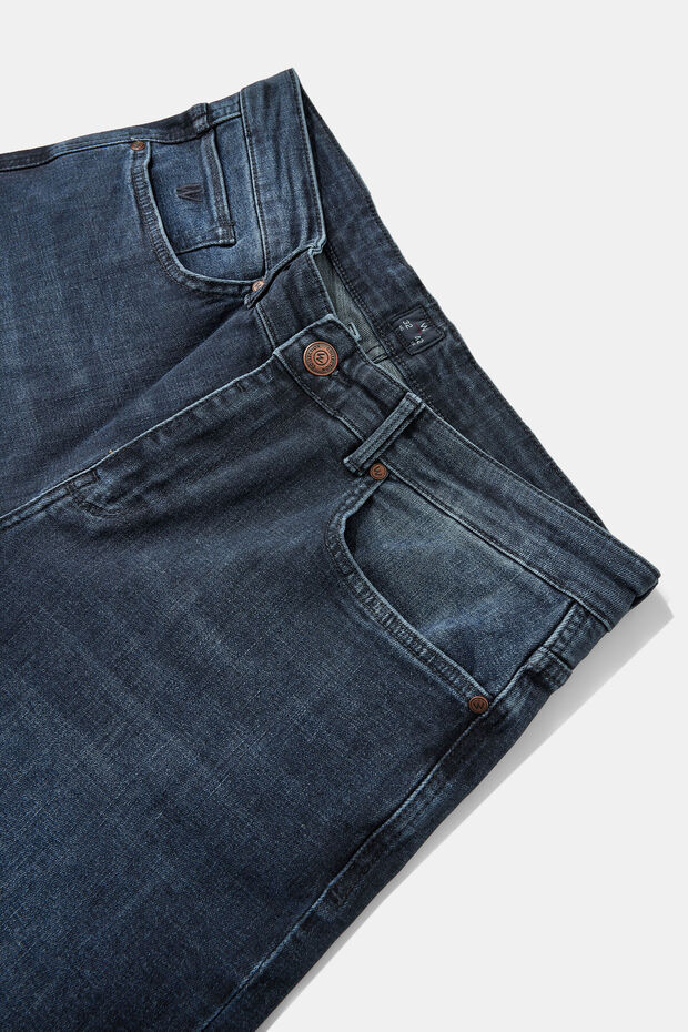 Regular Lacivert Jean Pantolon - 3