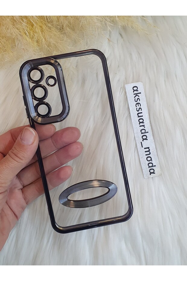 Galaxy A25 Compatible Camera Lens Laser Cut Logo Detailed Case