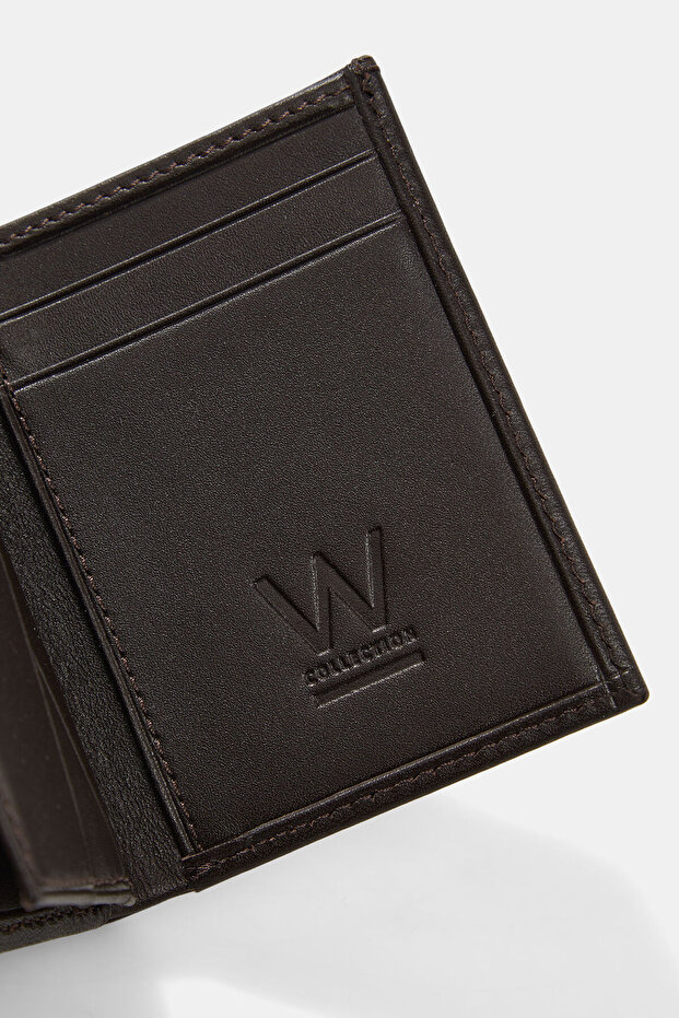 KAHVE DERİ CÜZDAN - 6