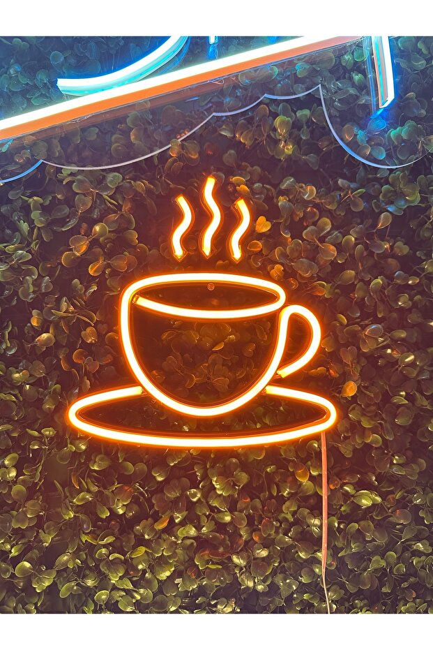Coffee - Kahve -neon Led Dekoratif Duvar Yazısı Tabelası Aydınlatması Gece Lambası 3d 1 Adet - 5