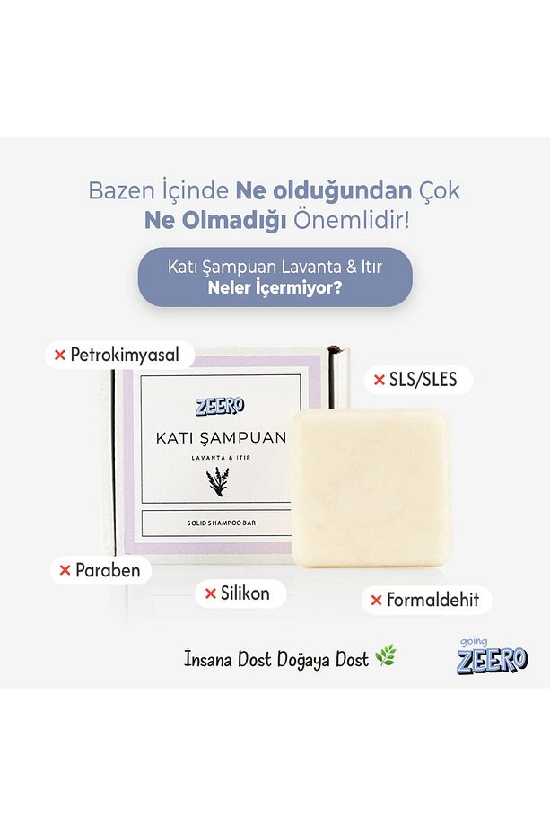 Katı Şampuan Lavanta & Itır Sülfatsız Şampuan - 2